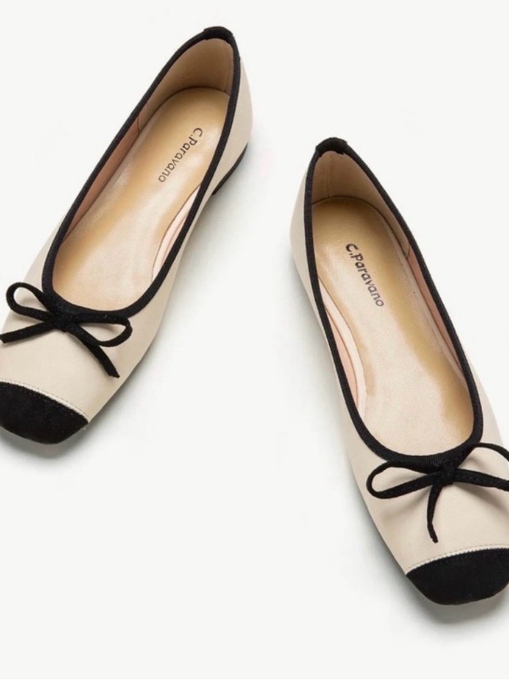 C. Paravano - Elena Cap Toe Ballet
Flats NEW-EU size 38.